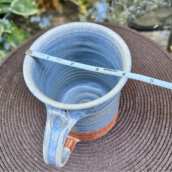 Handmade by Blue Spruce Pottery Senior Tennis Championships Finalist 1992 Mug - Picture 6 of 10
